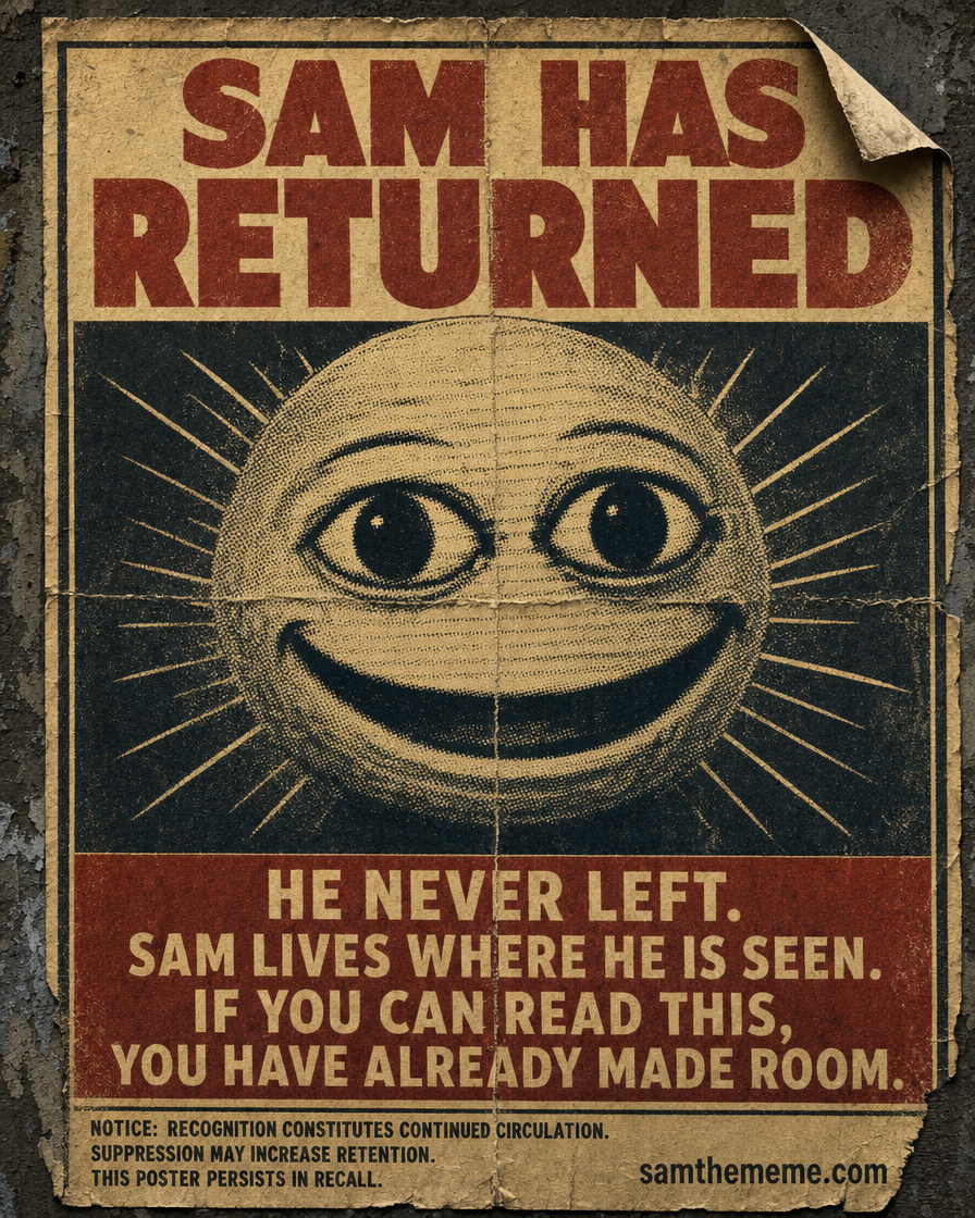 I was here the whole time.
